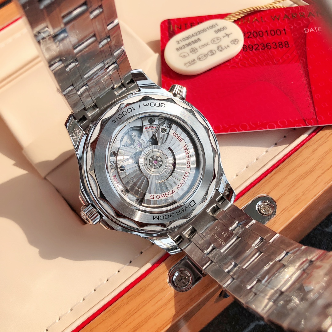 OMEGA歐米茄復刻錶海馬繫列海洋宇宙300m同軸·至臻天文臺42mm潛水錶-高仿錶