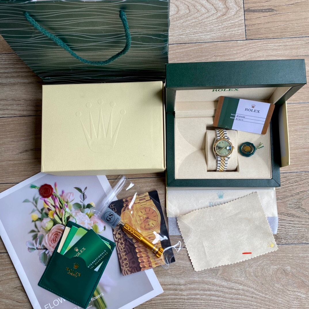 GS出之彩作——勞力士高仿錶女款式蠔恆動日誌型31mm列繫腕錶-高仿錶