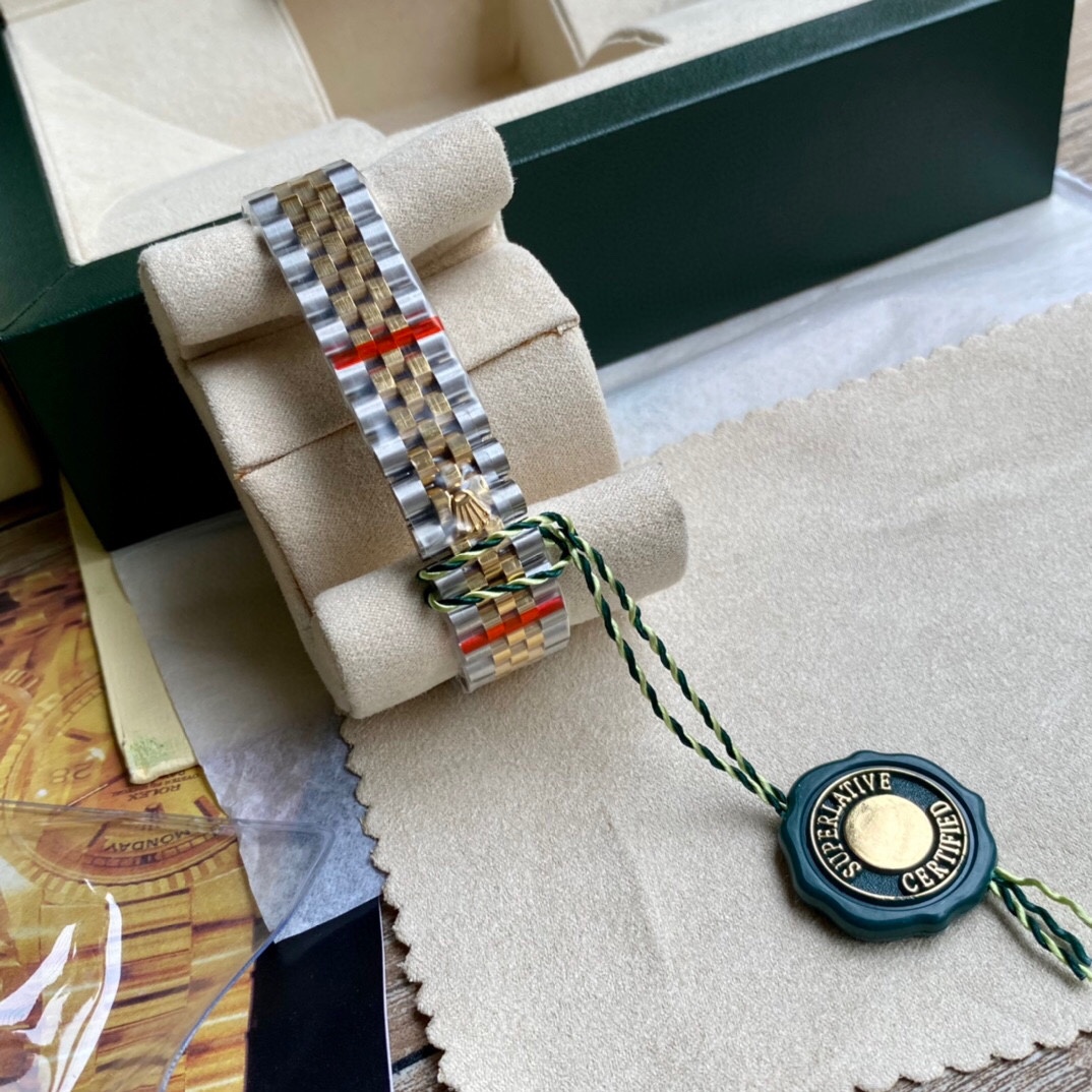 勞力士女款式蠔恆動日誌型一比一高仿腕錶-高仿錶