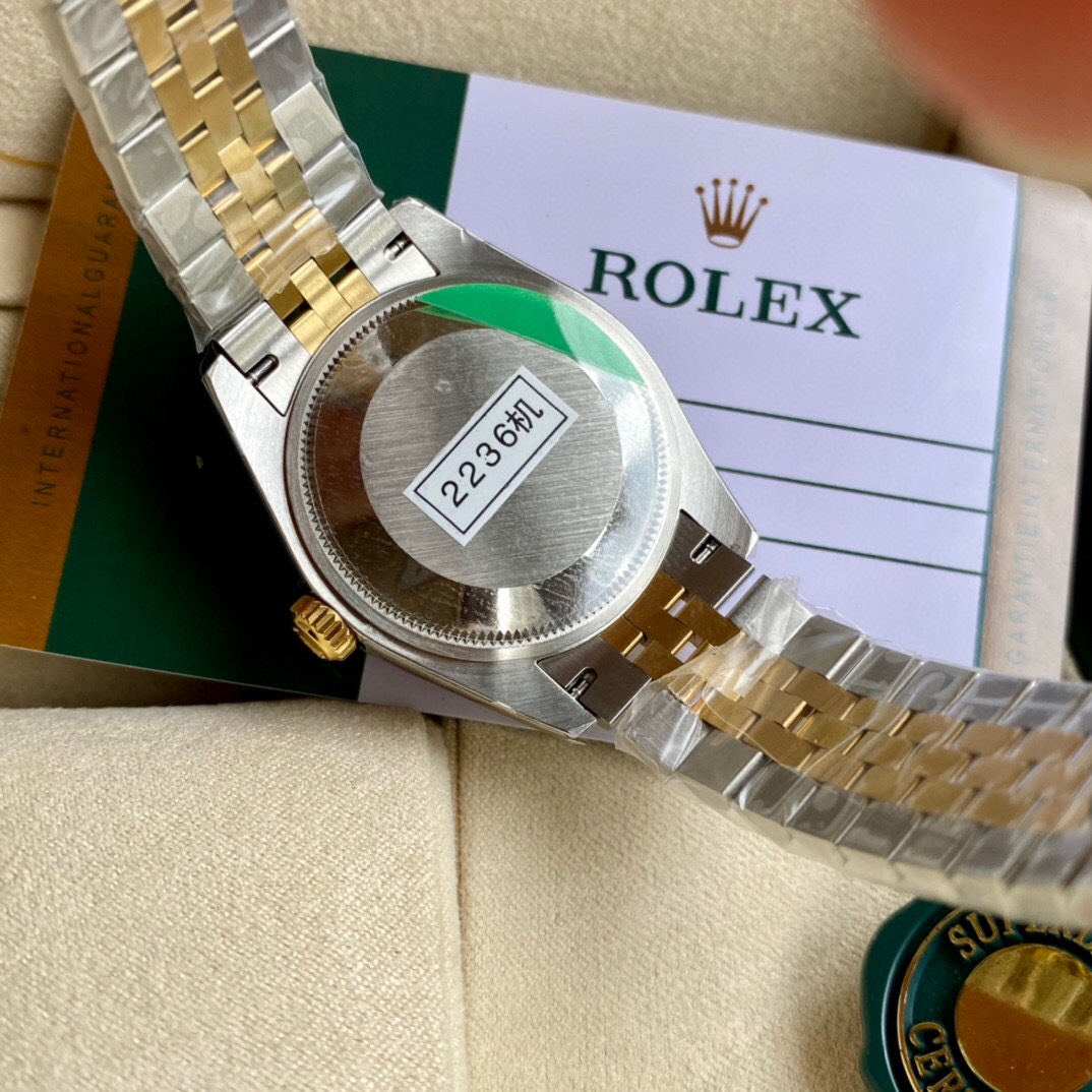 勞力士女款式蠔恆動日誌型一比一高仿腕錶-高仿錶