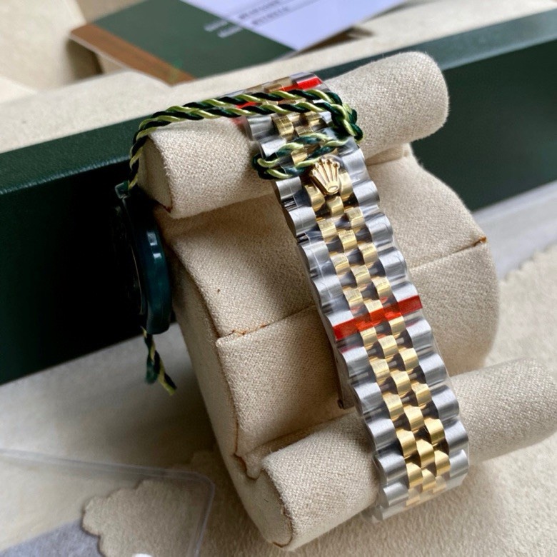 勞力士頂級復刻錶女款式蠔恆動日誌型31mm列繫腕錶-高仿錶