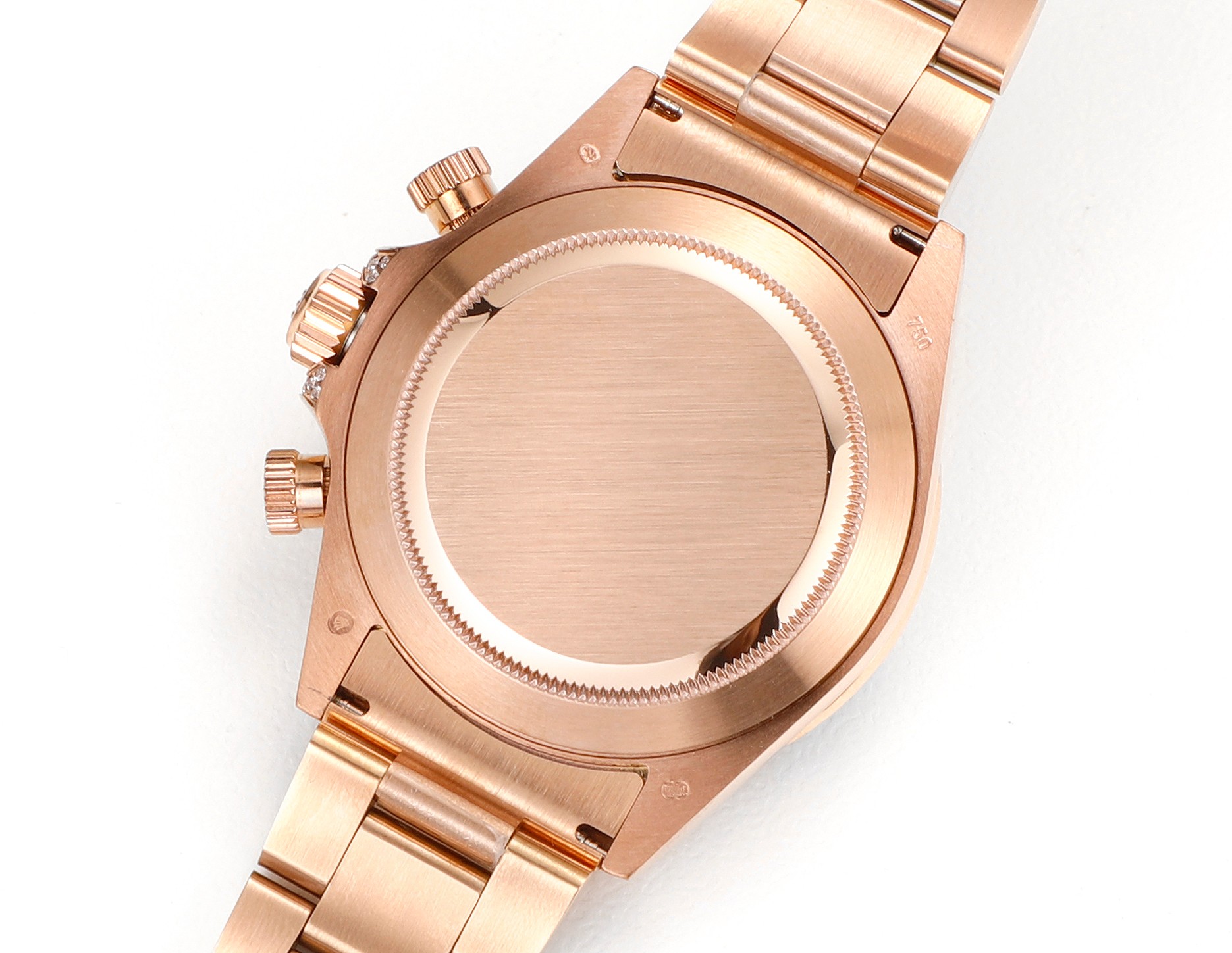 MS Factory 勞力士彩虹圈迪通拿高仿錶鉑金眼 Cal.7750機械計時-高仿錶