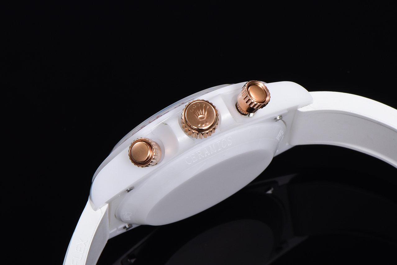 AET改裝勞力士精仿迪通拿黑陶瓷表殼最藝術的腕表-高仿錶