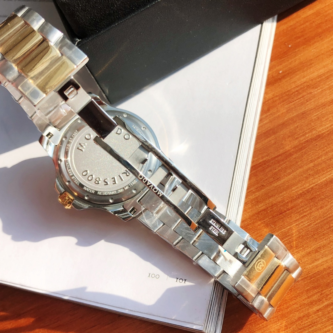 頂級復刻錶Movado Series800石英潛水夜光腕錶-高仿錶