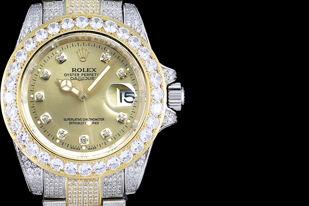 勞力士ROLEX 奢華極致滿天星版本腕錶904精鋼打造頂級復刻錶-高仿錶