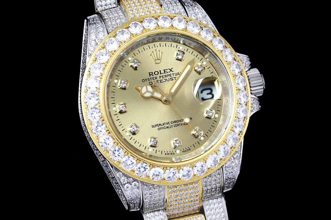 勞力士ROLEX 奢華極致滿天星版本腕錶904精鋼打造頂級復刻錶-高仿錶