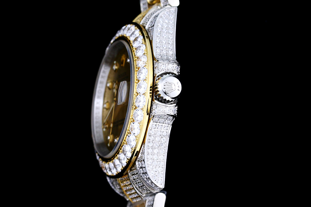 勞力士ROLEX 奢華極致滿天星版本腕錶904精鋼打造頂級復刻錶-高仿錶