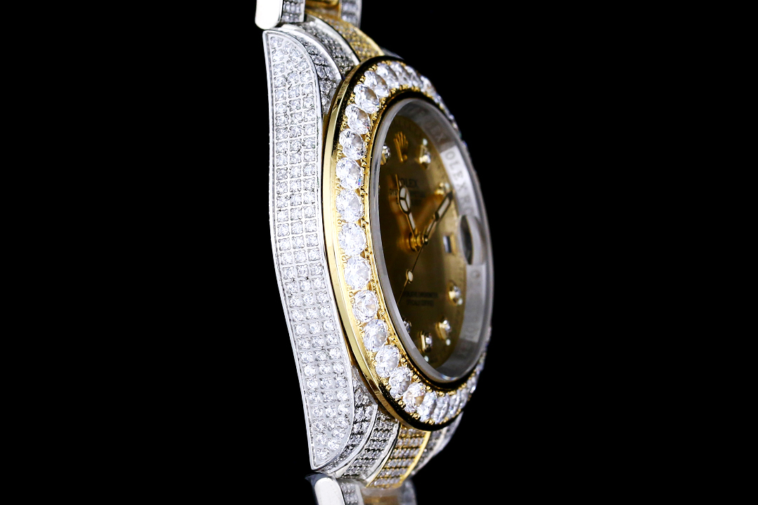 勞力士ROLEX 奢華極致滿天星版本腕錶904精鋼打造頂級復刻錶-高仿錶