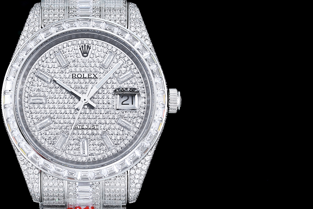 頂級一比一復刻錶勞力士ROLEX 密鑲頂級施華洛世奇美鉆-高仿錶