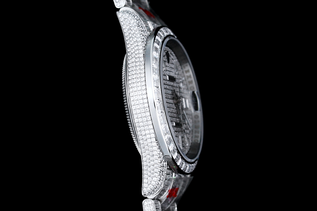 頂級一比一復刻錶勞力士ROLEX 密鑲頂級施華洛世奇美鉆-高仿錶