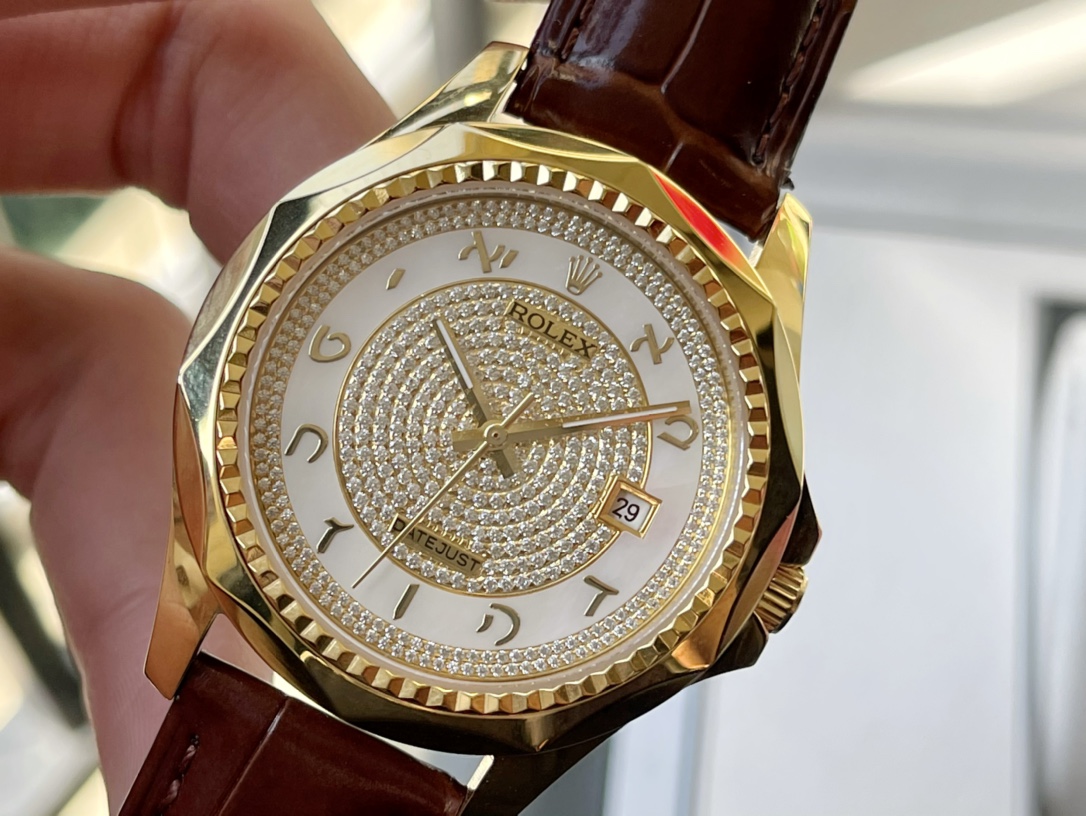 勞力士 ROLEX 最高版本復刻錶高級自動腕錶原裝品質針扣-高仿錶