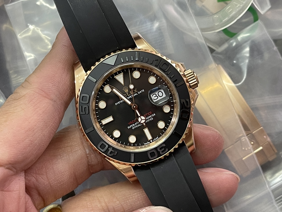 Clean廠 C廠 勞力士 金遊艇40mm頂級高仿錶-高仿錶