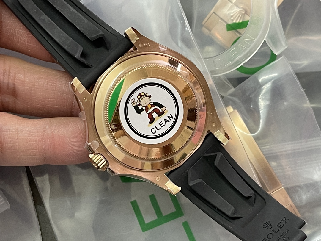 Clean廠 C廠 勞力士 金遊艇40mm頂級高仿錶-高仿錶