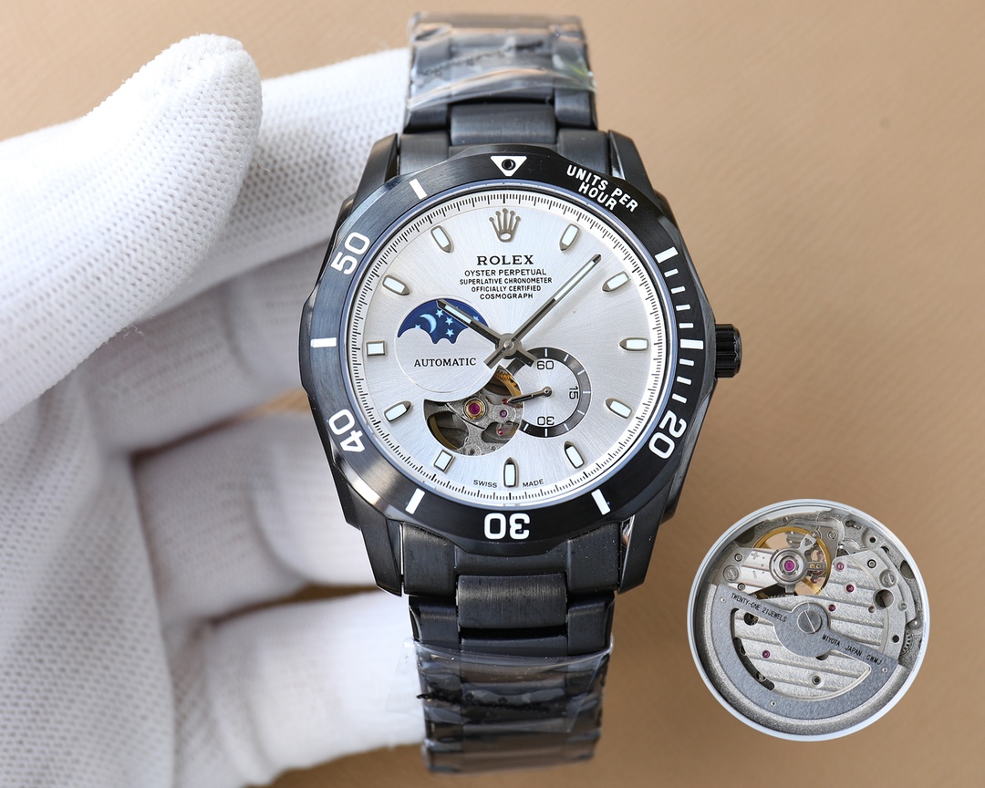 高仿勞力士-ROLEX精品男士腕錶全新多功能設計-高仿錶