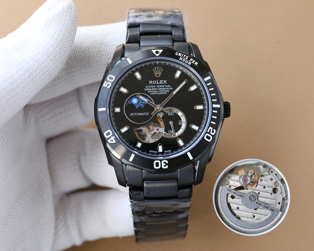 高仿勞力士-ROLEX精品男士腕錶全新多功能設計-高仿錶
