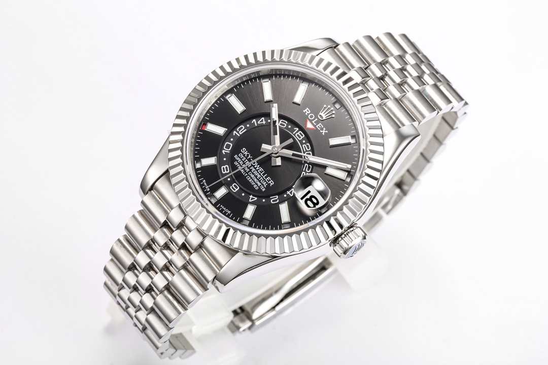 勞力士Rolex Sky-Dweller 一比一黑盤天行者-高仿錶