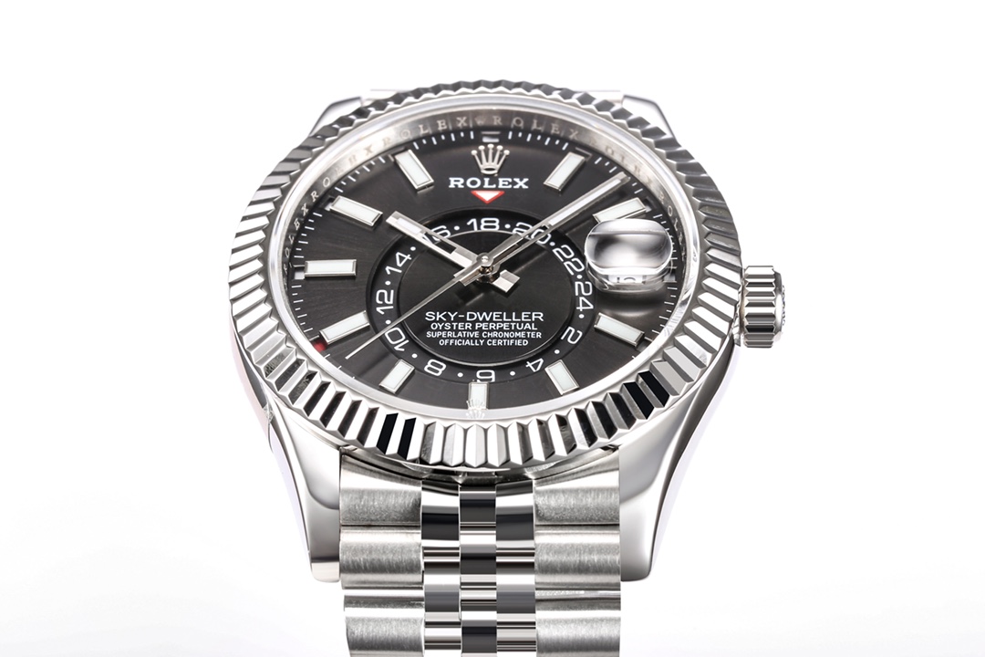 勞力士Rolex Sky-Dweller 一比一黑盤天行者-高仿錶