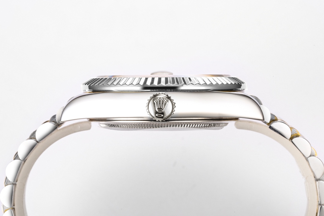 頂級高仿錶勞力士Rolex Sky-Dweller 天行者黑盤金圈-高仿錶